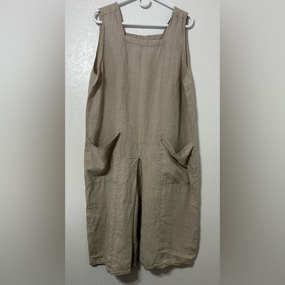 chinese dress ladies Printed Linen Maxi Jumper